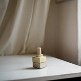 Kerzenhalter bunt und modular - Quadrat - gelb und beige