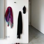 Wandhaken Garderobe in blau inspiriert von TETRIS