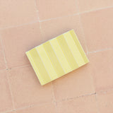 ROCKY M. • ceramic soap dish • arctic lemon yellow