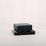 ROCKY M. in black with black bar soap