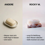ROCKY M. Keramik Seifenschale – QUARZ - OBAstudios