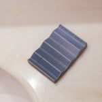 ROCKY M. • ceramic soap dish • sea breeze blue - OBAstudios