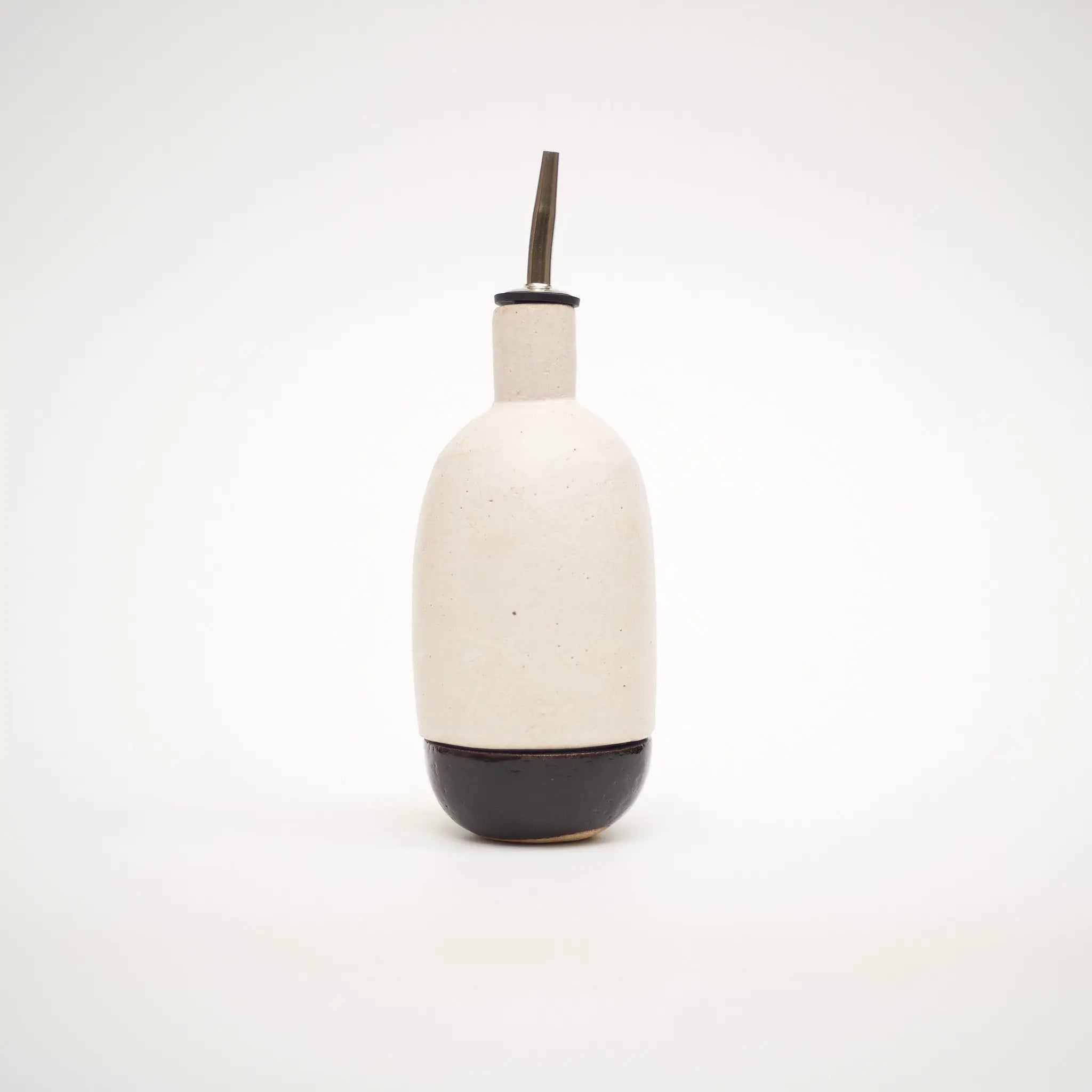 TAVOLA 3 • Olive Oil Bottle • white and black - OBAstudios
